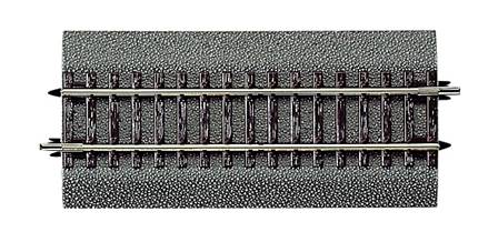VIA RECTA DIAGONAL (119 mm)- ROCO LINE CON BALASTO