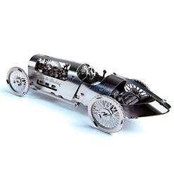 COCHE DE CARRERAS - ACERO INOXIDABLE - FUNCIONAL (15 x 6 x 4,5 cm)