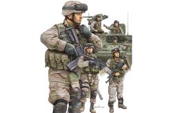 MODERN U.S. ARMY ARMOR CREWMAN & INFANTRY