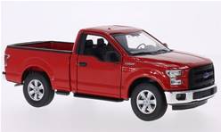 FORD F-150 REGULAR CAB 2015 ROJO