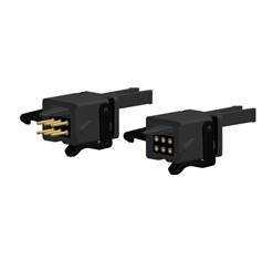 6 ENGANCHES NEM CON 6 TOMAS DE CORRIENTE CABLEADAS 