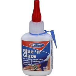 GLUE GLAZE - PARA PEGAR Y HACER CRISTALES  (50 ml)