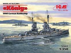 KONIG GERMAN BATTELSSHIP WW I