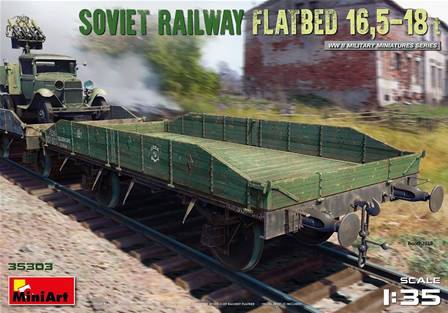SOVIET RAILWAY FLATBED
