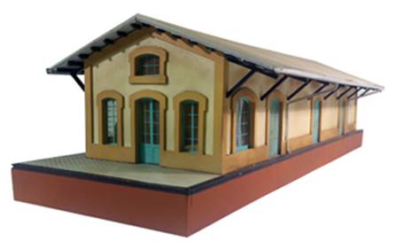 ALMACEN UNIFICADO DE 3 PUERTAS CON OFICINA (42,2 x 13.8 cm)