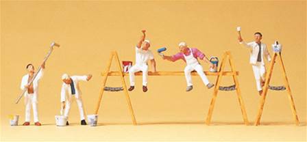 PINTORES CON ESCALERAS