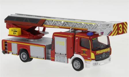 CAMION DE BOMBEROS MAGIRUS DLK ATEGO CON ESCALA Y CESTA