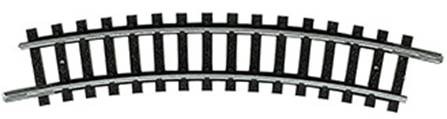 VIA CURVA R1-194,6 mm 24° COMPENSACION DESVIOS