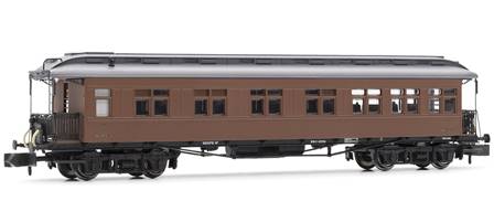 RENFE COCHE COSTA 2ª/3ª CLASE BBC-2536 CON LINTERNON