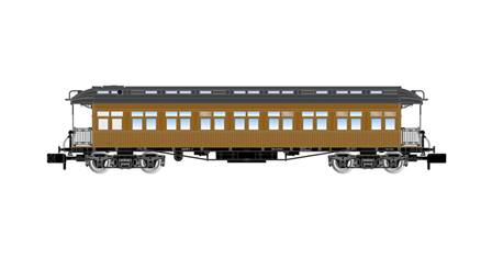 RENFE COCHE COSTA 2ª CLASE BB-2324 CON LINTERNON