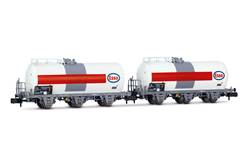 FRANCIA SNCF SET DE 2 CISTERNAS DE 3 EJES ESSO
