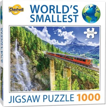 PUZZLE 1000 PIEZAS MINIS (42 x 29 cm) - MATTERHORM (SUIZA)