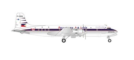 DC-6B PHILIPPINE AIR LINES CRUZ DE MAGALLANES