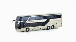 AUTOBUS SETRA DE 2 PISOS S431 POSTBUS METALIZADO