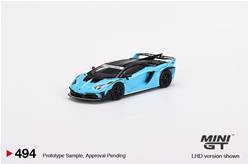 LAMBORGHINI LB-SILHOUETTE WORKS AVENTADOR GT EVO AZUL CLARO