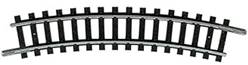 VIA CURVA R1-194,6 mm 24° COMPENSACION DESVIOS