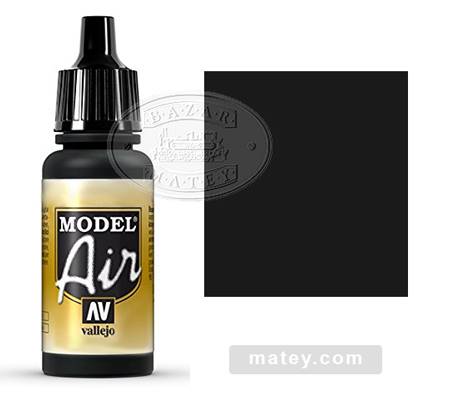 PINTURA ACRILICA PARA AEROGRAFO (17 ml) - NEGRO