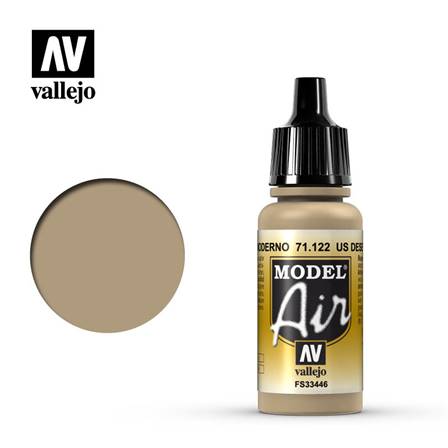 PINTURA ACRILICA PARA AEROGRAFO (17 ml) - US CAMPAÑA MODERNO