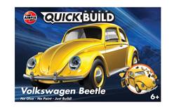 VW BEETLE AMARILLO (MONTAJE CON PIEZAS DE ENCAJE)