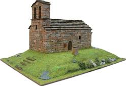IGLESIA ROMANICA ST QUIRC DE DURRO (20 x 27 x 15 cm)