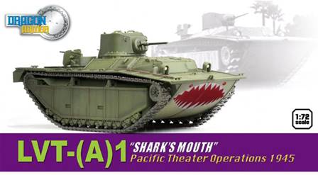 LVT- (A) 1 SHARK'S MOUTH PACIFIC THEATER OPERATIONS 1945