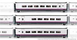 RENFE EUROMED  3 COCHES S-101 PANTONE