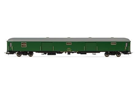 RENFE FURGON DE EQUIPAJES D11-11400 VERDE