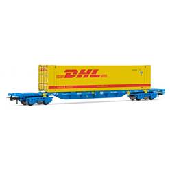 RENFE VAGON CONTENEDOR MMC3 CON CONTENEDOR DE 45' DHL