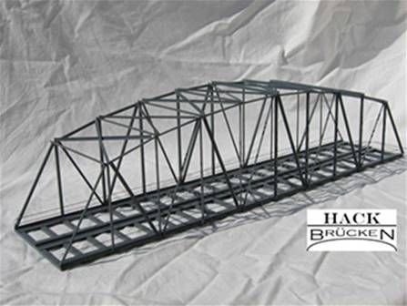 PUENTE VIA DOBLE (50 x 11 x 12 cm) METAL -MONTADO Y PINTADO