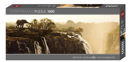 PUZZLE DE 1000 PIEZAS (95 x 33 cm) - ELEFANTE