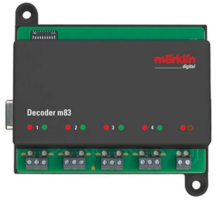 DECODER M83 PARA DESVIOS Y SEÑALES (MOTOROLA, DCC Y MFX)