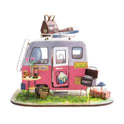 CARAVANA HAPPY CAMPER- 20 x13x 15 cm