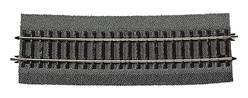 VIA CURVA (RADIO 20=1.962 mm/5°)- ROCO LINE CON BALASTO