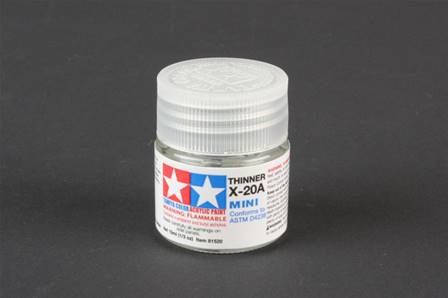 DISOLVENTE  ACRÍLICO TAMIYA (10 ml) - ACRYLIC MINI THINNER