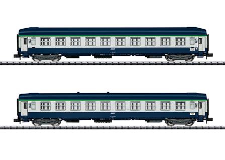 FRANCIA SNCF SET DE 2 COCHES EXPRESO 2ª/2ª CLASE AZUL/GRIS