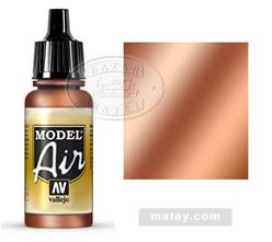 PINTURA ACRILICA PARA AEROGRAFO (17 ml) - COBRE