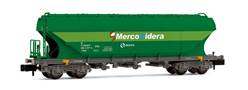 RENFE VAGON MERCANCIAS TOLVA TT5 VERDE, MERCO NIDERA