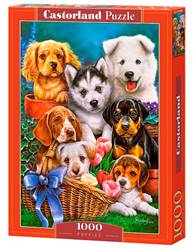 PUZZLE DE 1000 PIEZAS (68 x 47 cm) - PERRITOS