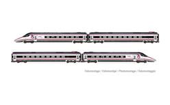RENFE TREN ALTA VELOCIDAD  S-114 PANTONE 4 COCHES - SERIE HOBBY