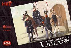 ULHLANS PRUSIANOS 1815 (12 soldados a caballo)