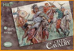 CABALLERIA CELTA (12 soldados a caballo)