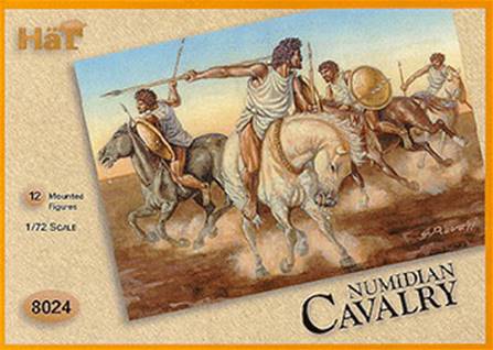 CABALLERIA NUMIDA (12 soldados a caballo)