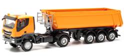 CAMION DE OBRAS IVECO TRAKKER NARANJA