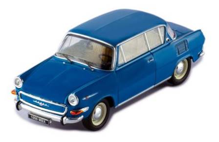 SKODA 1000 MBX 1966 AZUL