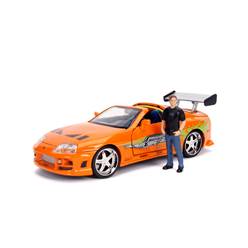 TOYOTA SUPRA FAST AND FURIOUS 1995 CON FIGURA BRIAN