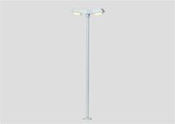 FAROLA DOBLE MODERNA DE CALLE CON LEDS DE LUZ BLANCA (10 cm)