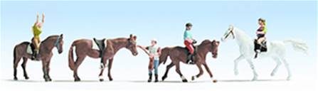 CABALLOS CON JINETES
