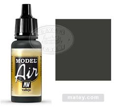 PINTURA ACRILICA PARA AEROGRAFO (17 ml) - GRIS NEGRO RML66