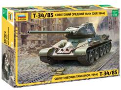 T-34/85 TANQUE RUSO 1944 