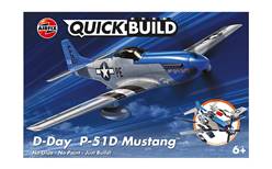 P-51 D MUSTANG (MONTAJE CON PIEZAS DE ENCAJE)